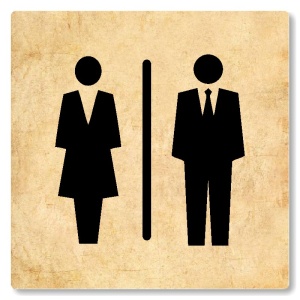 WC společné, 80x80mm, pergamen, Nevada